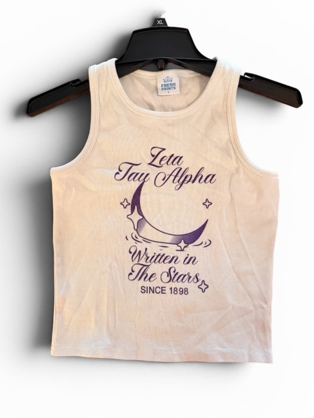 ZETA Fresh Prints L Ribbed Tank Top